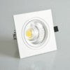 Spot de led quadrada embutida