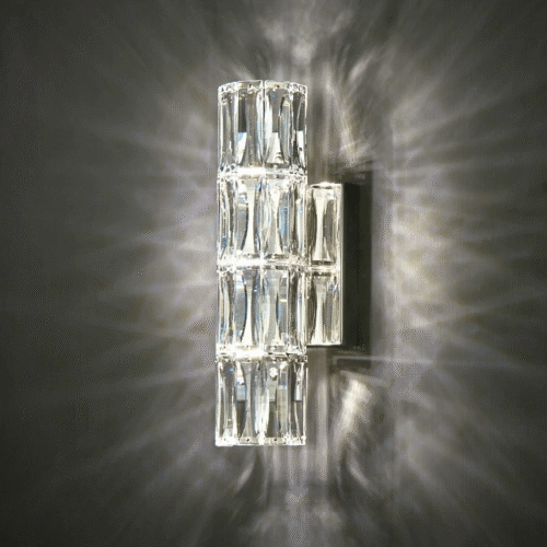 Luxo-cristal-led-quarto-l-mpadas-de-parede-ilumina-o-interior-vidro-cromado-arandelas-lumin-rias Arandela moderna cilindro de cristal K9