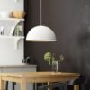 Modern-ceiling-lamps-Minimalism-semicircle-lampshade-pendant-lights-Living-room-Restaurant-bar-and-living-room-bedroom-3 Pendente 1/2 lua alumínio polido
