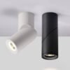 Regul-vel-girando-downlights-led-7w9w12w15w-cob-led-luzes-do-ponto-de-teto-AC110-220V-led-2 Spot cilíndrico tubo alumínio giratório