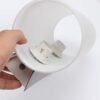 Ygfeel-l-mpadas-de-parede-simples-e-moderno-quarto-l-mpadas-cabeceira-2-p-s-3 Arandela cilindro de vidro branco