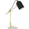 luminaria_mesa_dourada_e_cupula_preta_marca_miresa Luminária mesa minimalista americano