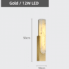 dourado-led-12w