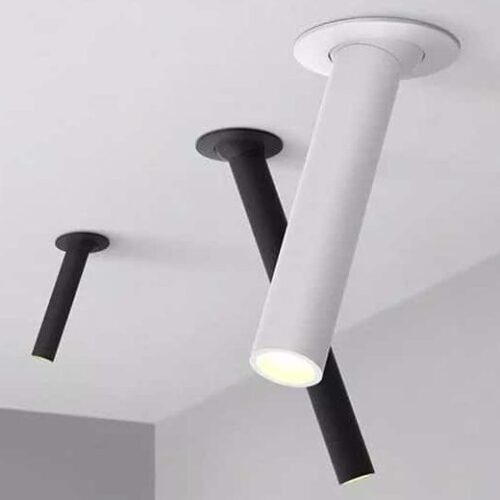 ngulo-rotativo-quarto-l-mpada-do-teto-preto-branco-longo-tubo-para-luz-de-teto Spot ângulo rotativo tubo alumínio