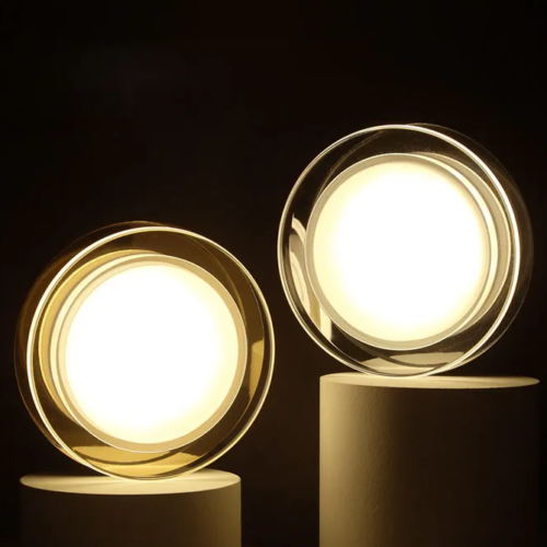 spot_redondo_led_de_vidro_marca_miresa Spot embutir redondo minimalista ajustável
