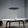 Anel-moderno-led-pingente-l-mpadas-ouro-preto-com-controle-remoto-minimalista-lustre-para-sala-de-3 Pendente anel moderno led