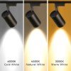 Conjunto de trilhos e spot de led 1Un