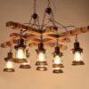 H34a806aade754134af0c088e2ab10f36Z Lustre madeira retrô rústico | Entrega em Todo Brasil