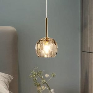 Pendente cristal translúcido k9 miresa