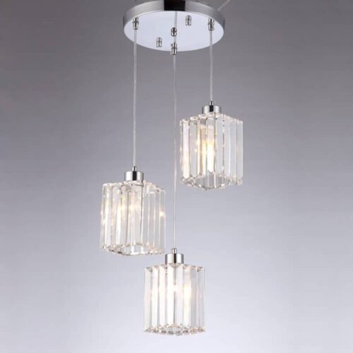 Lumin-ria-pendente-de-cristal-suspens-o-moderno-design-cromado-l-mpada-de-suspens-o-sala Pendente moderno cristal k9