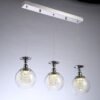 Pendente led vidro cristal miresa Pendente led vidro cristal miresa