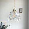 Pendente vidro pingente cristal