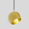 Luzes-pingente-360-girar-ilumina-o-l-mpada-lustre-criativo-pendurado-luz-para-o-quarto-restaurante-3 Pendente redondo moderno 360°