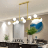 Nordic-led-pendurado-luz-bola-de-vidro-feij-o-m-gico-longo-moderno-criativo-minimalista-tira Miresa Lustre jabuticaba bola vidro
