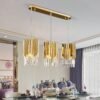 Nordic-lustre-de-cristal-luxo-20cm-redondo-ouro-cromo-pingente-luz-para-sala-jantar-cozinha-sala-1 Pendente Moderno Cristal K9 Transparente