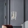 Nordic-lustre-de-cristal-luxo-20cm-redondo-ouro-cromo-pingente-luz-para-sala-jantar-cozinha-sala-3 Pendente Moderno Cristal K9 Transparente