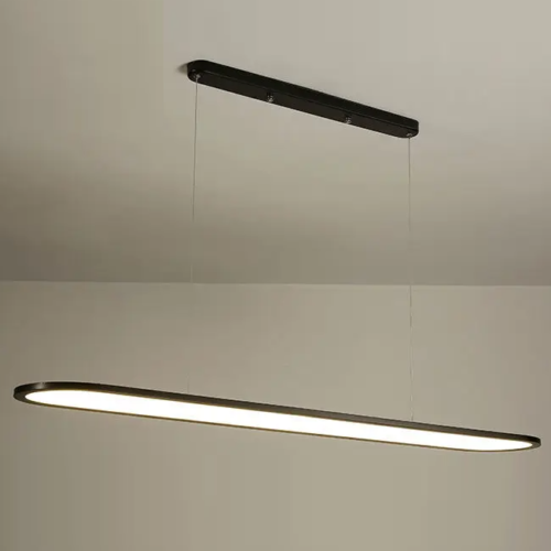 Pendente minimalista barra arredonda marca miresa Pendente minimalista barra arredonda