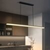 Sala-de-jantar-lustre-led-extremamente-simples-escrit-rio-anti-azul-luz-prote-o-para-os Pendente minimalista Bordas arredondas