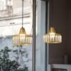 Sala-de-jantar-lustre-moderno-e-minimalista-luz-l-mpada-de-cristal-luxo-criativo-mesa-de-1 Pendente moderno cristal k9