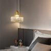Sala-de-jantar-lustre-moderno-e-minimalista-luz-l-mpada-de-cristal-luxo-criativo-mesa-de-3 Pendente moderno cristal k9