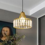 Pendente moderno cristal k9 miresa