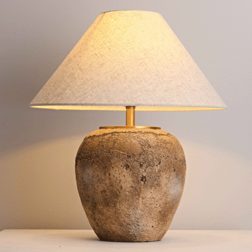 Wabi-estilo-candeeiro-de-mesa-tecido-criativo-pa-s-da-am-rica-retro-homestay-do-vintage Abajur wabi cerâmica rústica