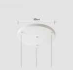 base-tripla-redonda-branca