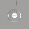 Pendente de vidro moderno (Pendente vidro moderno), disponível na Miresa, loja-de-luminárias-São-Paulo.