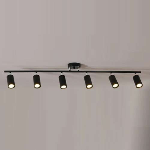 Trilho moderno industrial com spot led