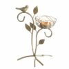 Ferro-forjado-p-ssaro-dourado-aroma-casti-al-rom-ntico-mesa-variedade-de-formas-ornamentos-decora-3 Castiçal ferro forjado dourado