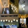 Pendente bola vidro led