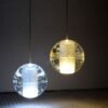 Pendente bola vidro led