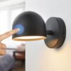 Yooe-interior-conduziu-a-l-mpada-de-parede-9w-toque-inteligente-stepless-escurecimento-luz-de-parede Arandela rotação 350° 9w toque inteligente