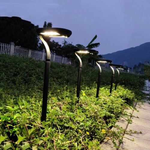 Finco de jardim luz solar à prova d'agua