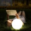 Ao-ar-livre-led-jardim-bola-luzes-piso-de-controle-remoto-l-mpada-do-gramado-rua-2 Bola branca com luz led controle remoto