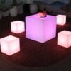 H25f62d1d146e42688c2602697e2f45129 Móvel decorativo cubo IP68 para jardins