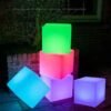 H4ece3b48b27b4f4cb79c9ad410c95c66Y Móvel decorativo cubo IP68 para jardins