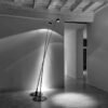 H4f166099eb4a460d95d0ea9e8608585bO Luminária de chão linear minimalista de led