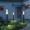 Ip65-prova-dwaterproof-gua-ao-ar-livre-10w-conduziu-a-l-mpada-do-gramado-novo-estilo-1 Poste condutor IP65 à prova d'água para jardins