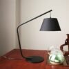 L-mpada-de-led-com-controle-remoto-decora-o-para-estudo-quarto-sala-de-estar-tecido-3 Luminária de chão minimalista de led