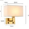 dourado-e-branco-usb-botao-liga-desliga