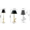 Lumin-ria-de-ch-o-ak47-revestida-galvanizada-lumin-ria-decorativa-de-mesa-com-pistola-dourada-1 Luminária de chão ak47 galvanizada