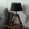 Lumin-ria-de-piso-vintage-para-decora-o-trip-com-l-mpadas-de-madeira-para-decora-3 Luminária de piso vintage tripé