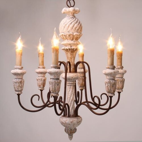 Lustre-de-madeira-com-ferro-estilo-vintage-lumin-ria-de-ilumina-o-para-decora-o-de Lustre de madeira com ferro