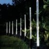 Luzes-de-tubo-de-energia-solar-8-l-mpadas-de-acr-lico-bolha-para-decora-o 8Un Luminária tubo energia solar para jardins