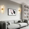 Arandela dupla linear moderna