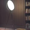 Moderno-novo-trip-lua-l-mpada-de-assoalho-para-sala-estar-estudo-hotel-arte-design-prote Luminária de chão tripé lua