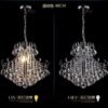 Moderno-prata-ouro-transparente-cognic-lustres-de-cristal-lustre-interior-luzes-pingentes-sala-estar-l-mpada Lustre metal polido cristal