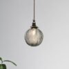 Pena-ripple-lustre-led-pingente-l-mpada-de-luxo-bola-vidro-abajur-pendurado-luzes-lumin-rias Pendente bola vidro craquelada