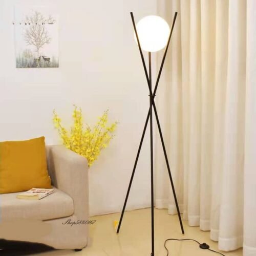 Trip-moderno-conduziu-a-l-mpada-de-assoalho-nordic-simples-altura-l-mpada-p-para-sala Luminária de piso tripé bola de vidro